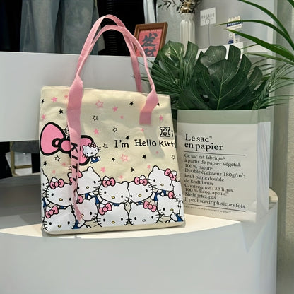 Sanrio Official Hello Kitty Women's Large Capacity Tote Bag