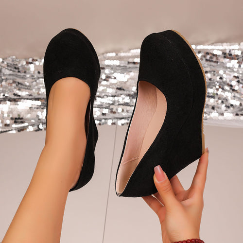 High Heel Platform Shoes  Soft Sole Non-Slip