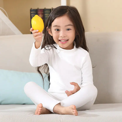 Girls' Pajamas  Long Sleeve Set (Two-Piece)