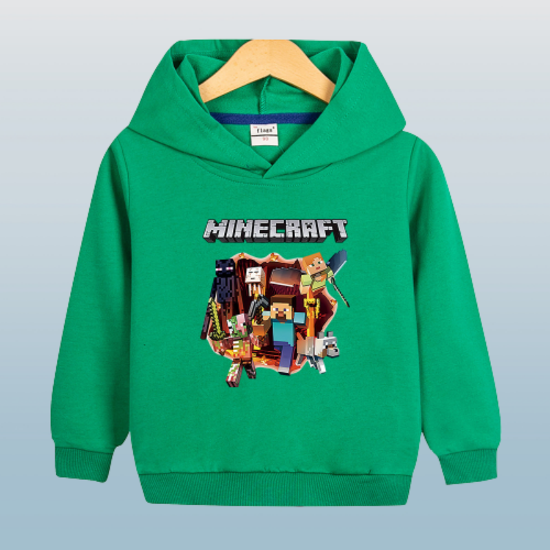 Boys' Hooded Sweatshirts - Pure Cotton Casual Tops