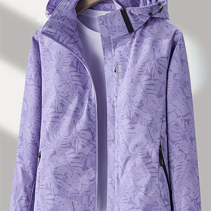 Women's Lightweight Windproof Hooded Jacket - Trendy Attic Store01
