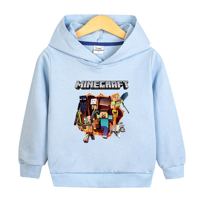 Boys' Hooded Sweatshirts - Pure Cotton Casual Tops