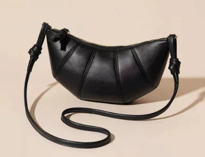 Retro Chic Embroidered Saddle Crossbody Bag