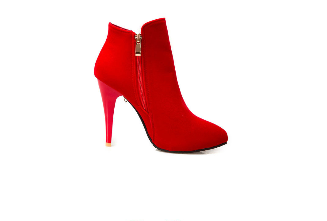 Buckle Ankle Boots, High Heels, and Short Booties