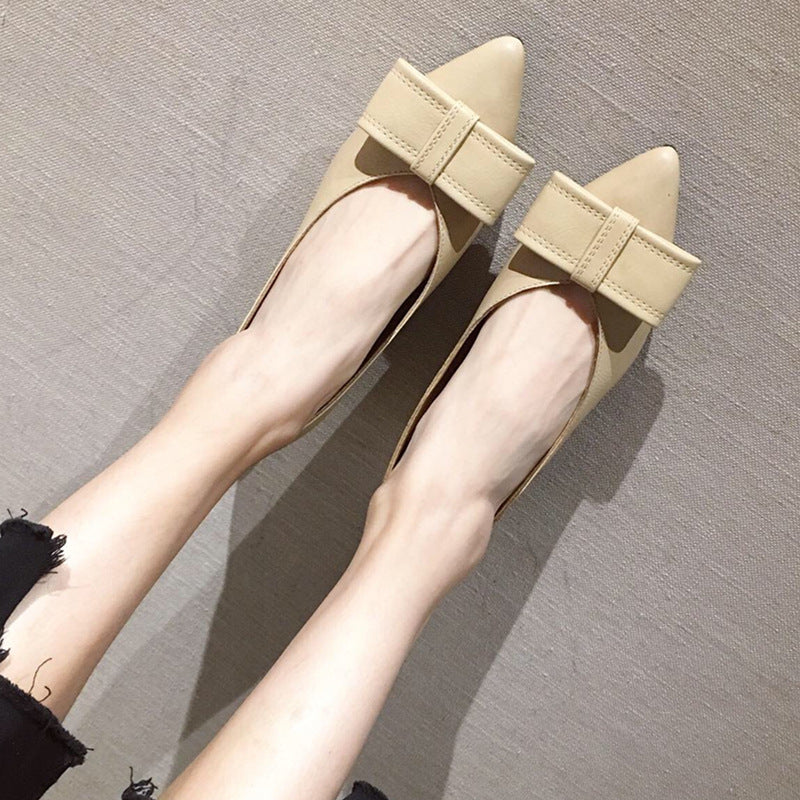 Spring New Pointed Toe High Heel Mary Jane Shoes