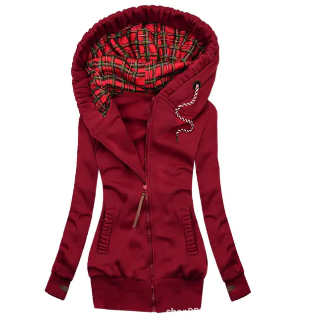 Plus Size Thick Casual Women's Autumn Winter Jacket