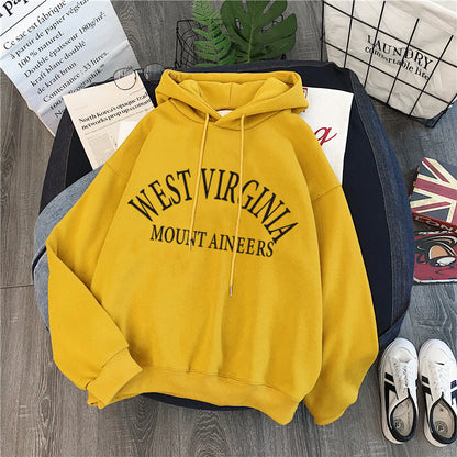 Women's Plus Size Hooded Velvet Padded Sweater