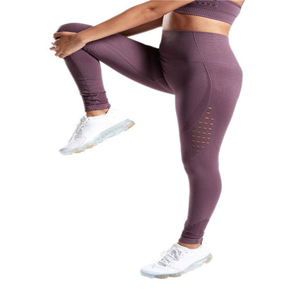 High-Waist Gradient Starry Sky Yoga Pants for Women