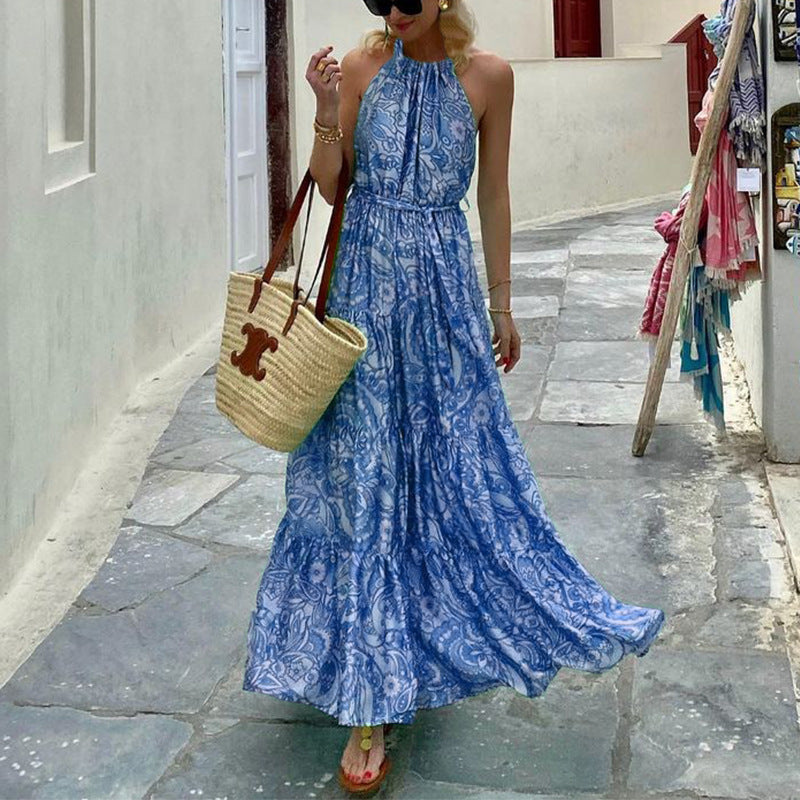 Women's Sleeveless Mid-Length Fashion Dress