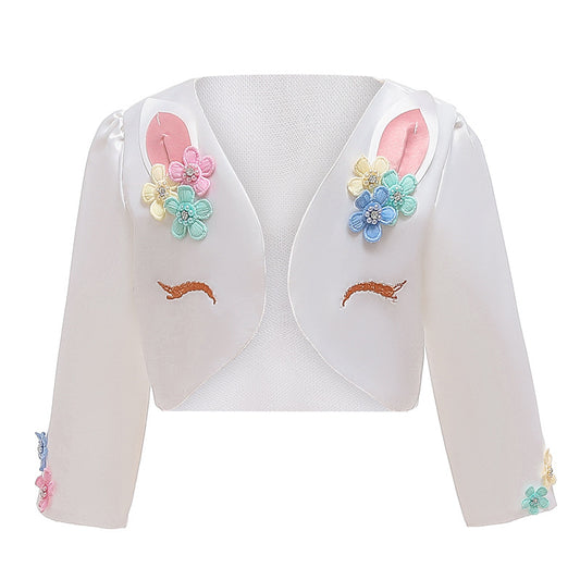 Autumn Long-Sleeved Coat for Girls
