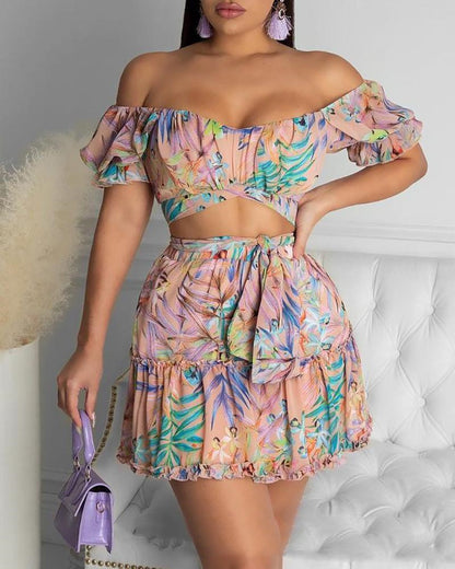 New Women's Floral Print Dress