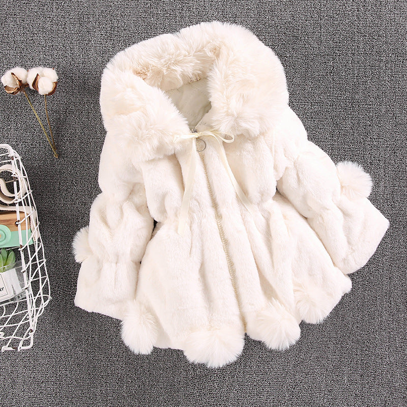 New Fashion Winter Girls' Sweater Coat