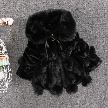 New Fashion Winter Girls' Sweater Coat