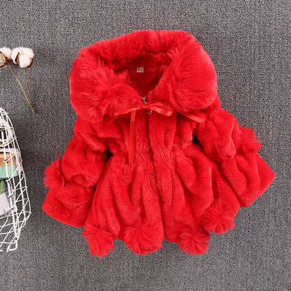 New Fashion Winter Girls' Sweater Coat