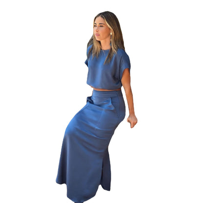 Casual Two-Piece Dress Set for Women