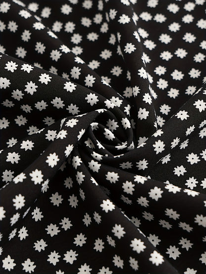 2pcs Set Plus Size Women's Shorts with Print