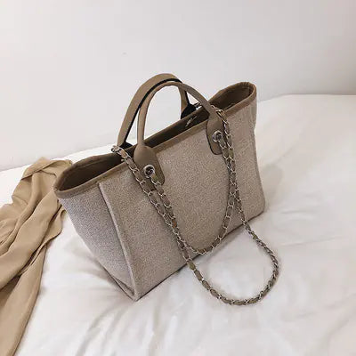 New Korean Style Large Capacity Tote Bag for Women