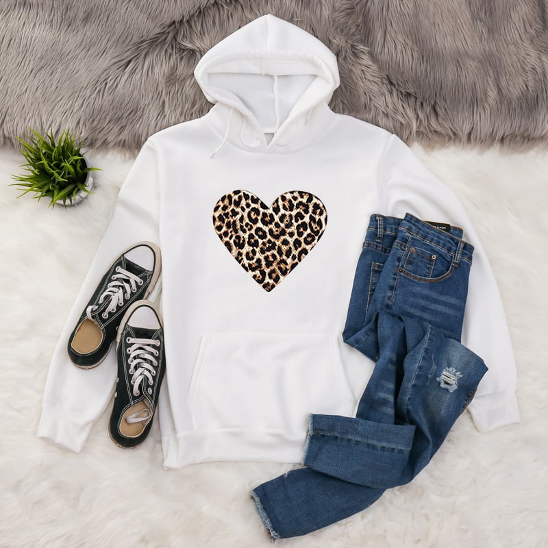 Animal Print Hoodie for Men and Women