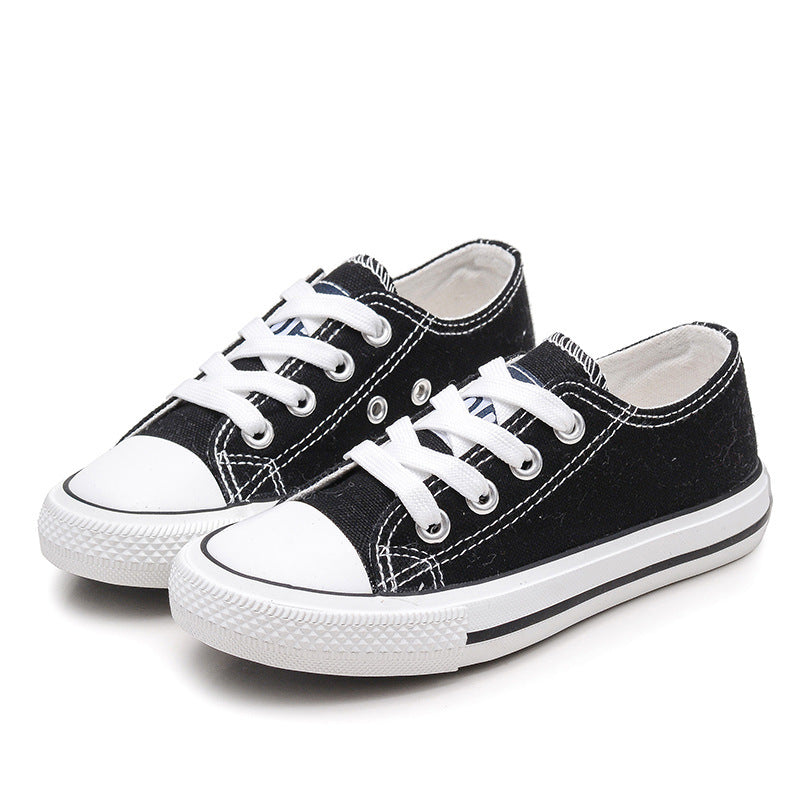 Lace-Up White Shoes for Kids