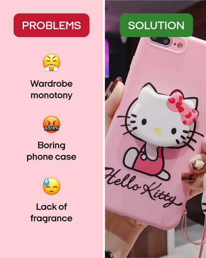 Cute Snoopy Phone Case with Stand and Protector