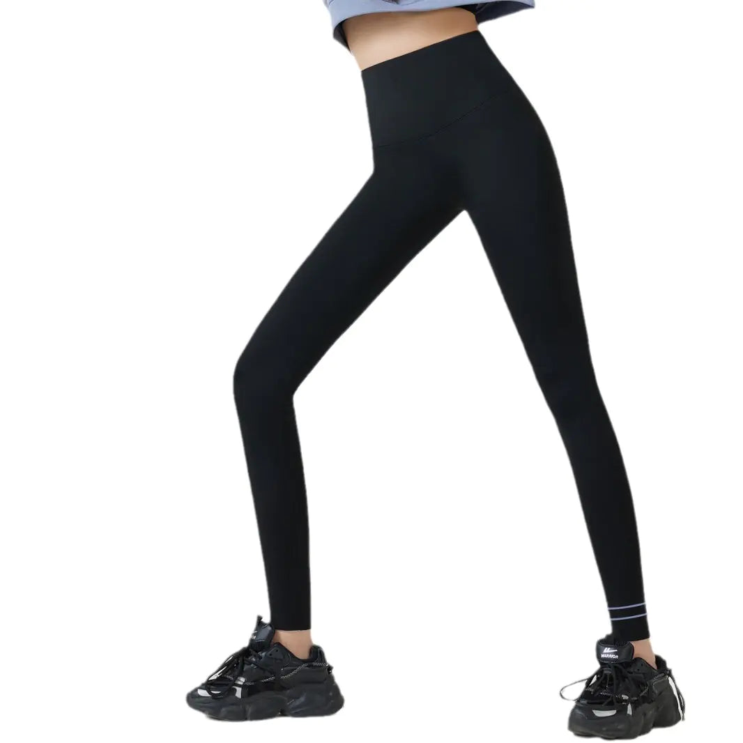 Silk Cashmere Fleece-Lined Yoga Pants