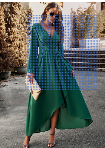 European American Slimming Waist-tight Sexy Dress