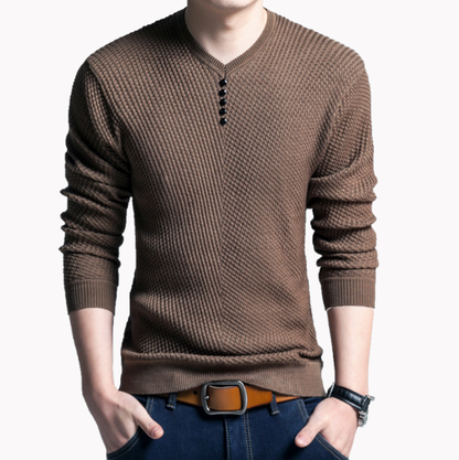 Casual Wool Sweater for Men