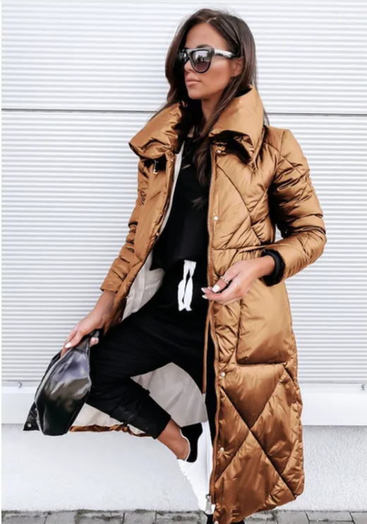 Trendy Plus Size Winter Coat