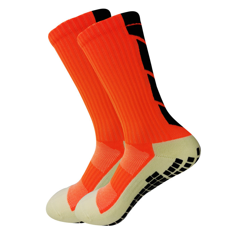 Non-Slip Soccer Grip Socks with Towel Bottom for Enhanced Performance and Stability in Sports