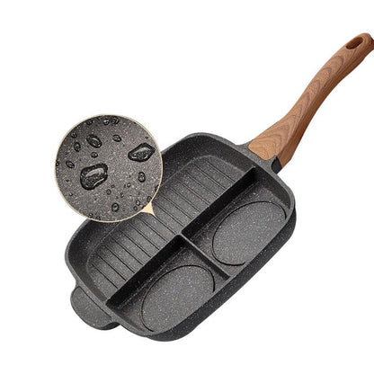 Multifunctional Non-Stick Frying Pan for Breakfast