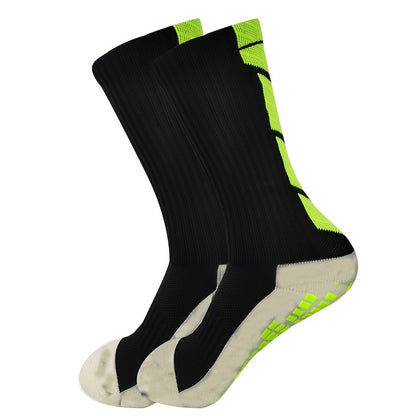 Non-Slip Soccer Grip Socks with Towel Bottom for Enhanced Performance and Stability in Sports