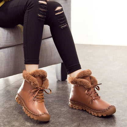 Casual Thick Sole Flat Shoes