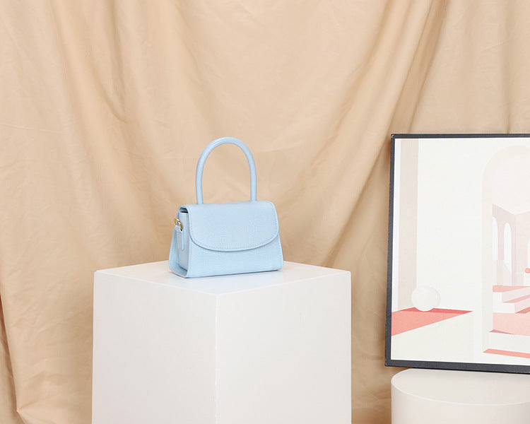 Fashionable Crocodile Pattern Leather Handbag