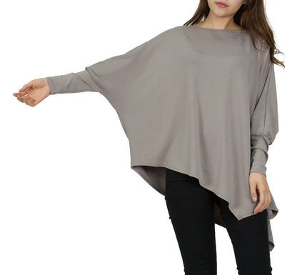 Plus Size Women's Irregular Hem T-Shirt & Hoodie