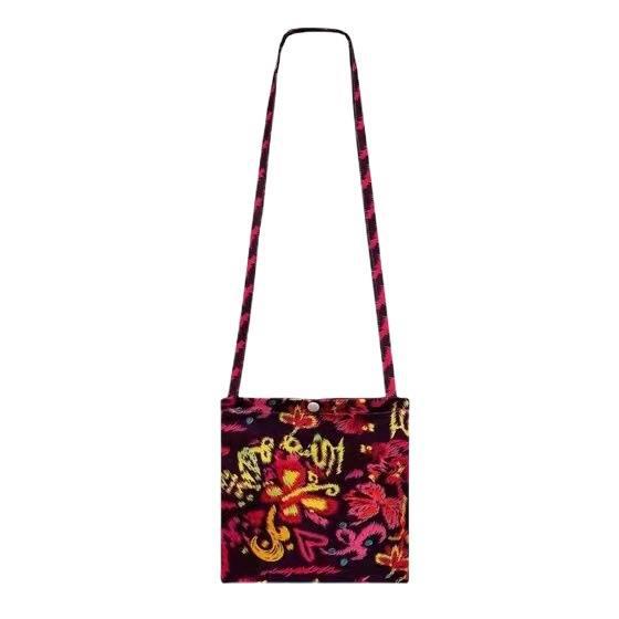 Encanto Style Girls Dress with Flutter Sleeves and Bag