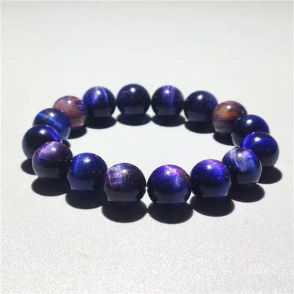 Star Sky Ball Peter Purple Tiger Eye Bracelet