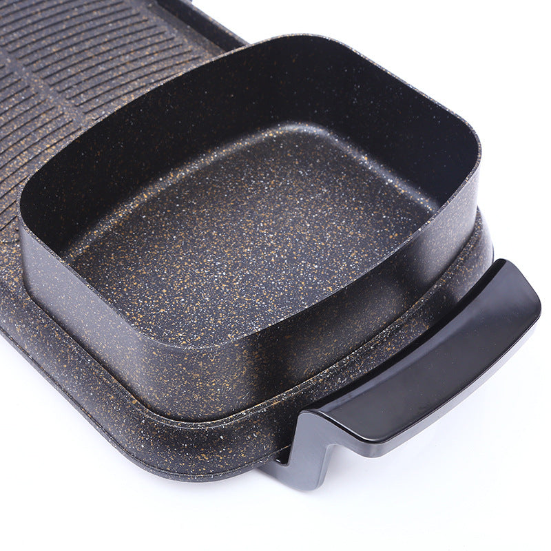 Multifunctional Grill Pan with Stone Hot Pot Appliance