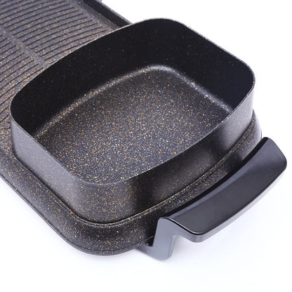 Multifunctional Grill Pan with Stone Hot Pot Appliance