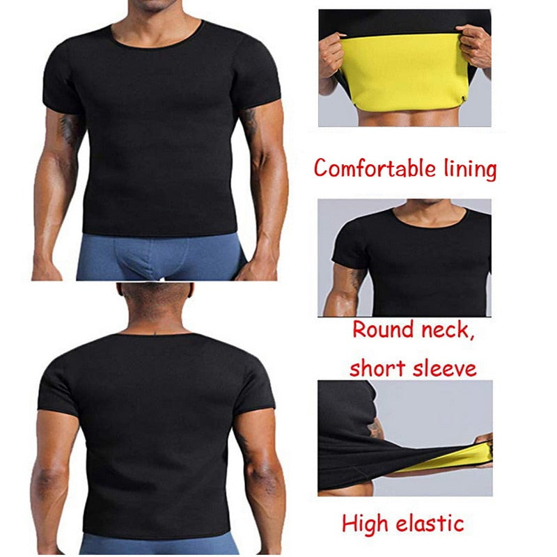 Men's Short Sleeve Compression Workout Shirt