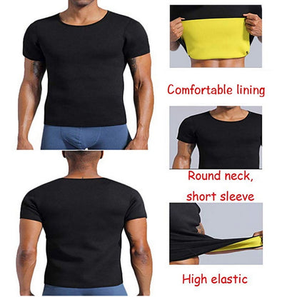 Men's Short Sleeve Compression Workout Shirt