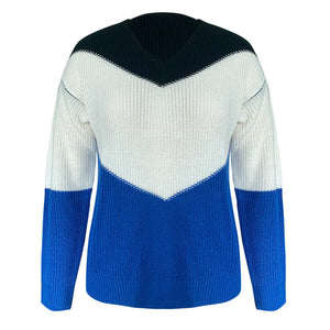 Popular V-Neck Loose Knit Sweater for All Seasons