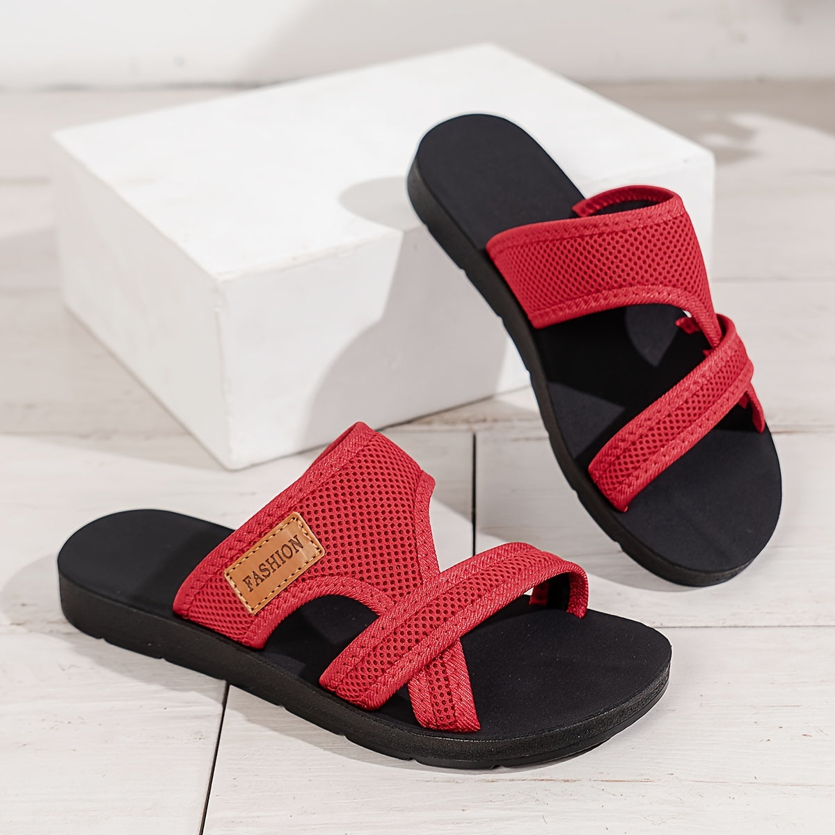 Women's Sporty Slip-On Mesh Sandals