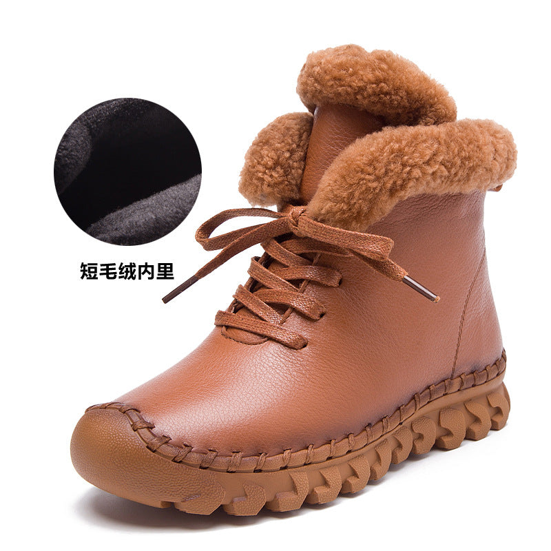Casual Thick Sole Flat Shoes