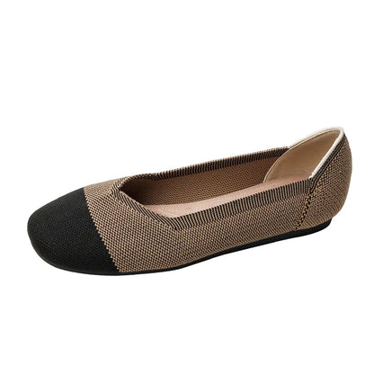 New Beijing Style Woven Flat Shoes for Women