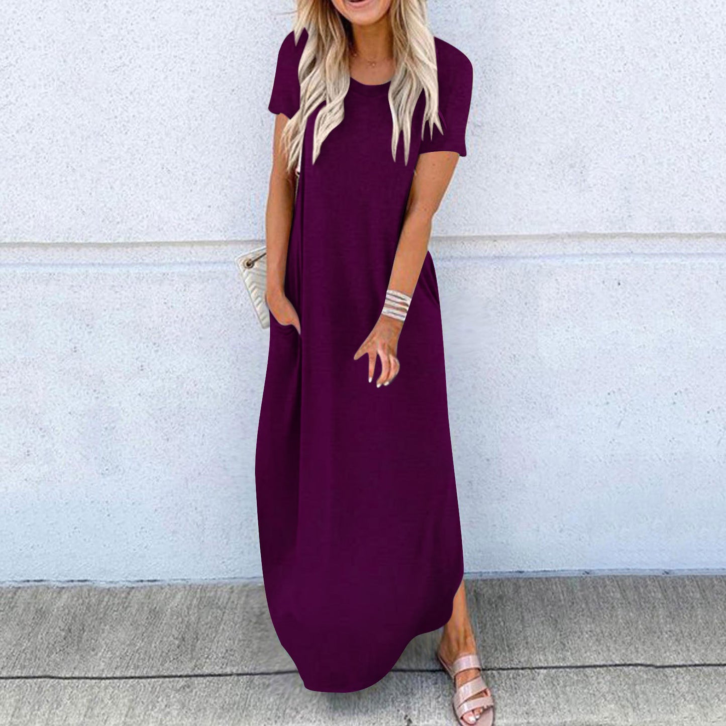 Fashion Plus Size Elegant Maxi Dress for Women