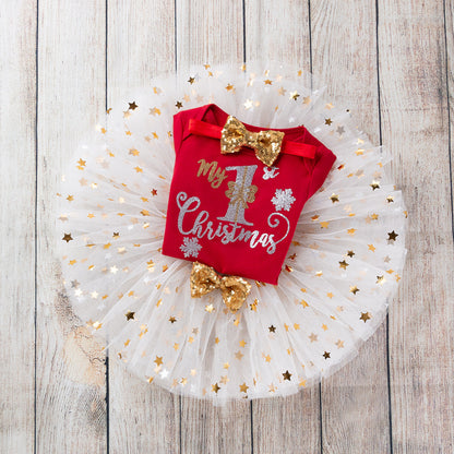 New Long Sleeve Dress Set for Baby Girls (0-2 Years)