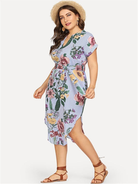 Women’s Fashion Print Dress