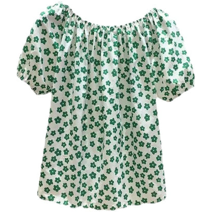 Floral Off-Shoulder Blouse for Women