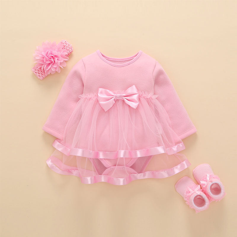 Girls' Autumn Soft Touch  Dress