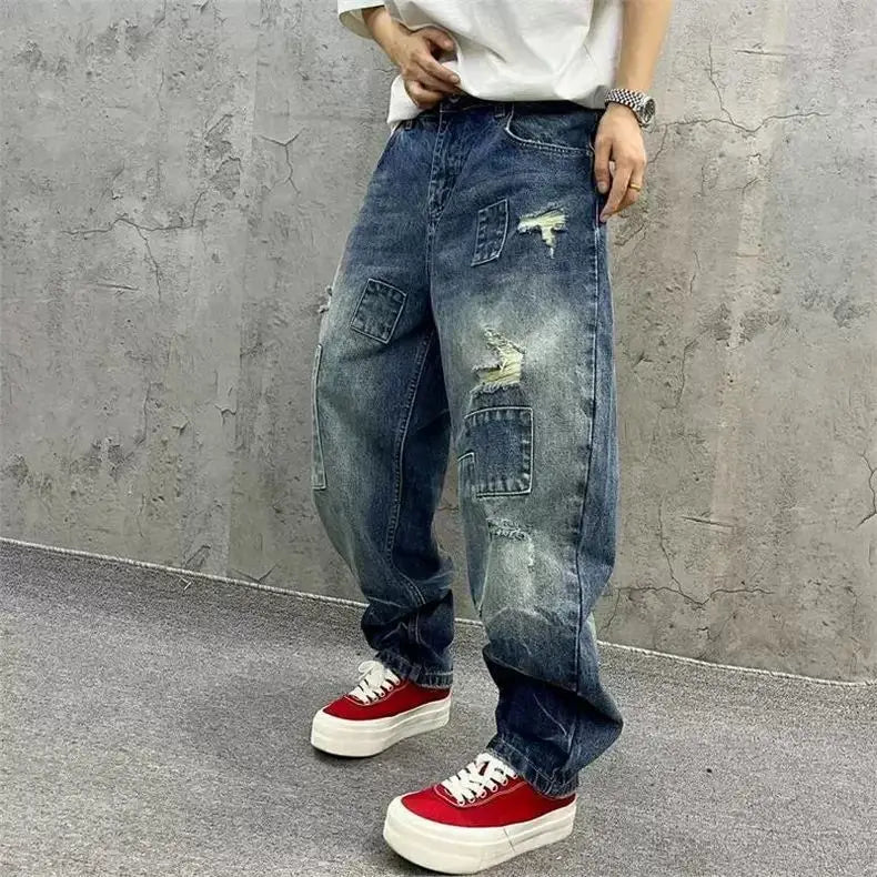 Fashion Loose Straight Harem Pants